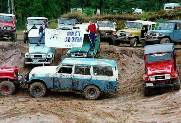 The Windy City Land Cruiser club, circa 1996